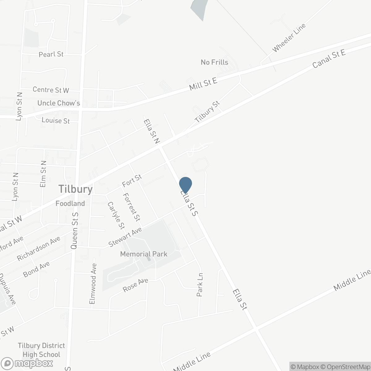 23 ELLA STREET South, Tilbury, Ontario N0P 2L0